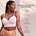 SHAPERMINT Bras for Women - Lingerie Bra, Bralettes for Women with Support, No Underwire Plus Size Bras for Women Black