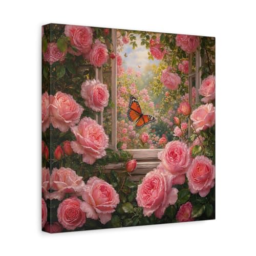 Tableau papillon romantique œuvre poétique pour sublimer vos murs