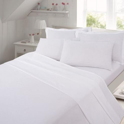 LAWRANCE CAPRINO LC 100% Brushed Cotton THERMAL Flannelette 40 CM/16" Extra Deep Fitted Sheets, WARM FEEL (GREY, PILLOW CASES)