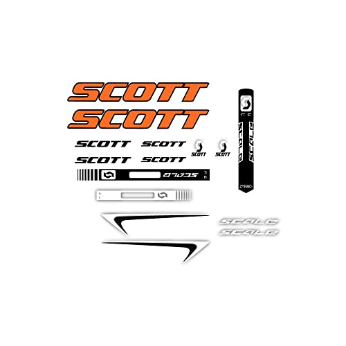 Pegatinas compatibles con cuadro bici Scott Scale mod-1