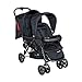 Safety 1st Duodeal Zwillings-Kinderwagen, bequemer Geschwisterwagen im kompakten Faltformat, geeignet ab der Geburt - ca. 3,5 Jahre, (0-15 kg)
