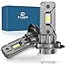 D-Lumina Lampadina H7 LED Canbus 100W 16000LM,6500K 400% Brillante,1:1 Design di Ricambio Lampada Alogena,Plug and Play, Impermeabile IP68, 2 pezzi