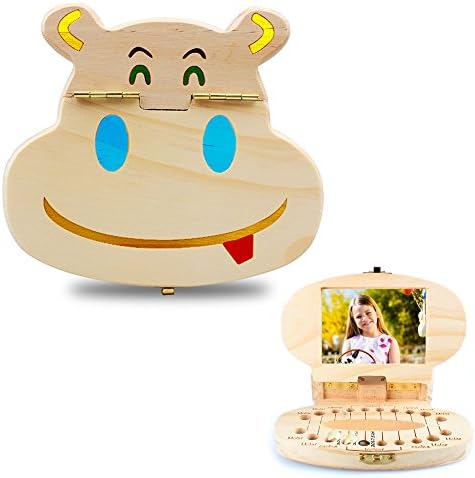 Scutal Baby Tooth Box is a Tooth Keepsake Box with Album, Tooth Fairy and Color Pens for Customization, Baby Keepsake Frames,Tooth Fairy Box, Tooth Album, Kids Tooth Box, Baby Birthday Gift