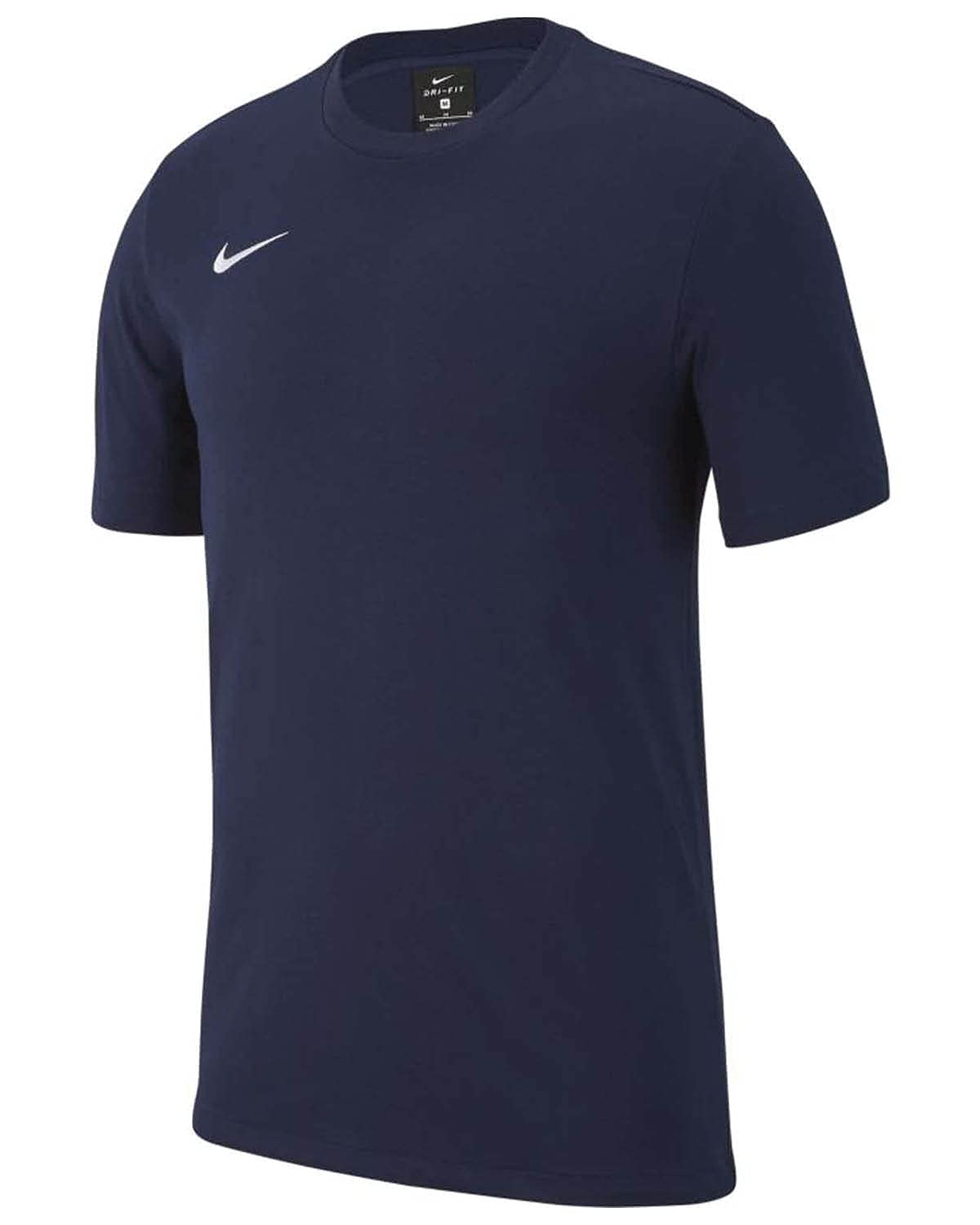 Nike Y Tee Tm Club19 Ss T-Shirt - Obsidian/(White), Small