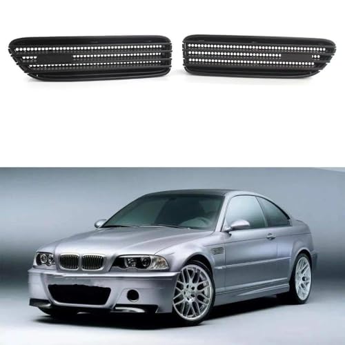 Grille de calandre pour E46 M3 remplacer grilles d'aération cassées - 4