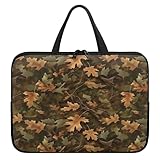 【Spazio Sufficiente】Puoi anche usare questa borsa come custodia per uno zaino, cuffie, telefoni cellulari, cavi dati, caricabatterie, ecc. per evitare attriti e graffi sulla superficie del laptop. Scivola facilmente nella tua valigetta, nello zaino o in altre borse da viaggio, il che lo rende così comodo per l'uso quotidiano e per viaggiare ovunque tu vada.