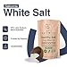 SaltWise Salicornia White Salt – Low Sodium Salt Substitute, Plant-Based Mineral Salt, Kosher, 100% Natural, No Additives (7.05 oz / 200g)