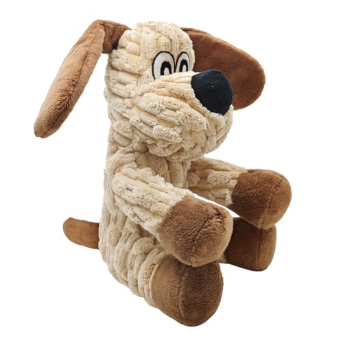 Sqinor Hundespielzeug Plüsch Quietschend Interaktives Stabiles Spielzeug für Große Kleine Hund und Welpen- Kuscheltier für Hunde (Hunde)