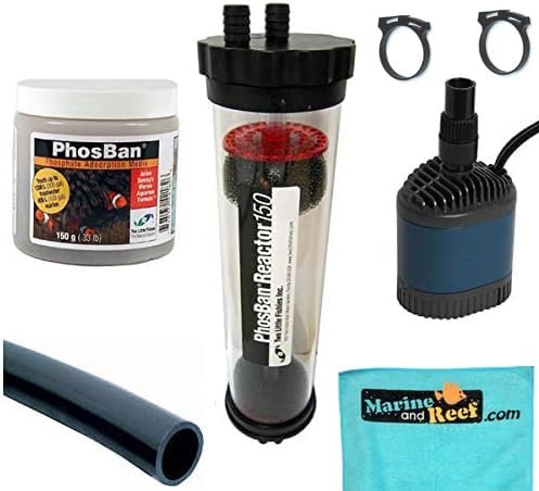 Two Little Fishies Phosban Reactor 150 Phosban Bundle (7 Items)