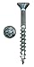 # 8-11 X 1 1/2" Phillips Flat Head With Nibs Under Head Coarse Thread Type 17 Zinc Plated Screws