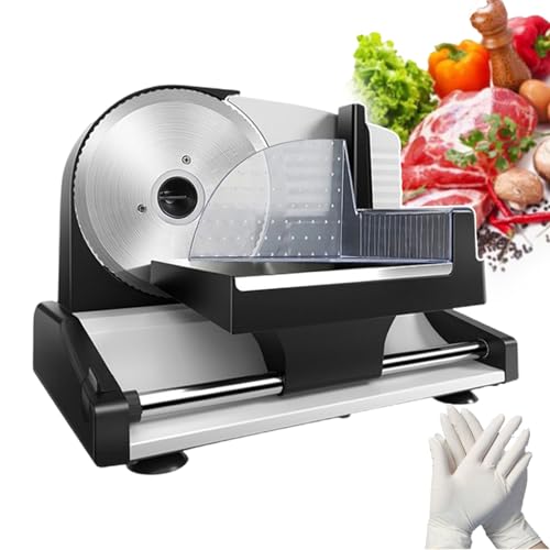 Cortadora eléctrica de carne y vegetales acero inoxidable