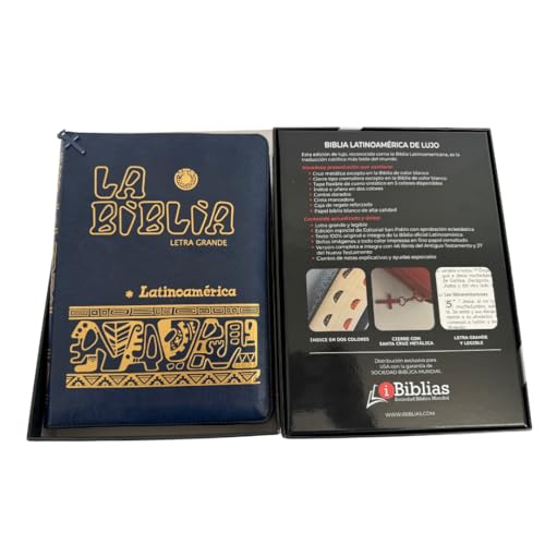 La Biblia Latinoamérica de Lujo Azúl (Spanish Edition)