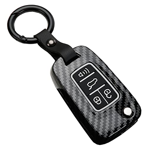 Coque de clé pour Chevrolet style carbone pour un quotidien dynamique et moderne