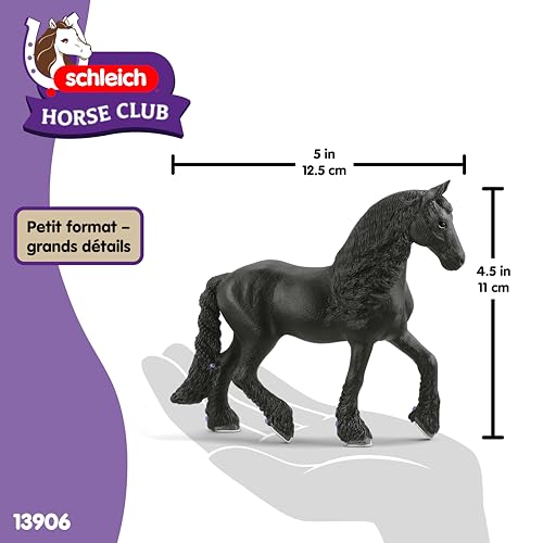 Jument Frison Majestueuse Cheval de Collection Schleich® Neuf - vue 8