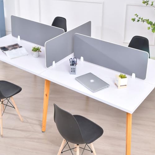 Cloison acoustique de bureau insonorisante avec 2 clips