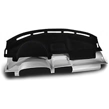 Coverking Custom Fit Dashcovers for Select Nissan Pulsar NX Models - Molded Carpet Black