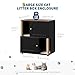 MOVECOM Cat Litter Box Enclosure for 2 Cats, 31.5'' Double Litter Box Enclosure with Scratching Post, 2 Tiered Hidden Cat Cabinet Furniture with Litter Mats, Cats House