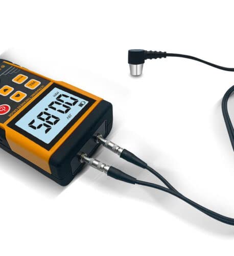 Calibrador Digital de Espesores por Ultrasonido para Metal y Acero, Rango 1,2–225,0 mm miniatura 3