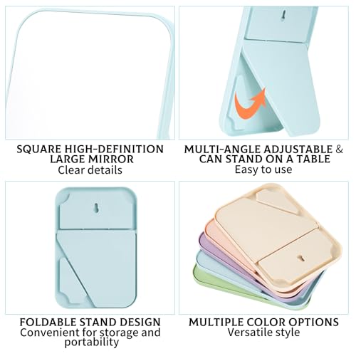 20 espejos de maquillaje rectangulares para spa party miniatura 3