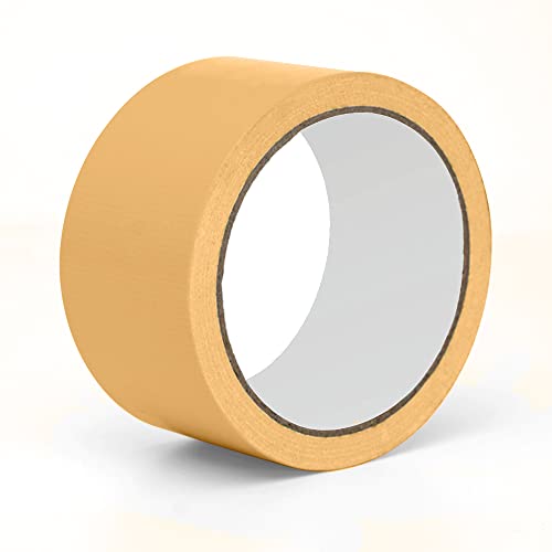 Image of Reniteco Tan Duct Tape- 2 inches x 10 Yards, Waterproof & All-Weather, No Residue, UV Resistant, Heavy Duty for Car, Home & Outdoor Repairs, 1 Roll