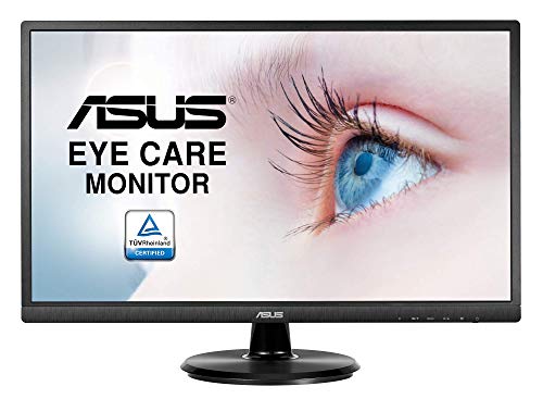 Asus VA249HE 23.8” Full HD 1080P HDMI VGA Eye Care Monitor with 178°