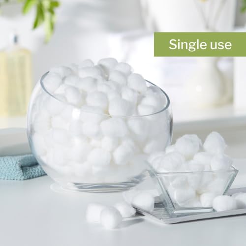 McKesson Cotton Balls Bulk, 100% Pure Cotton Balls for Face, 2000 ct | Nail Polish Remover, Makeup - image 3