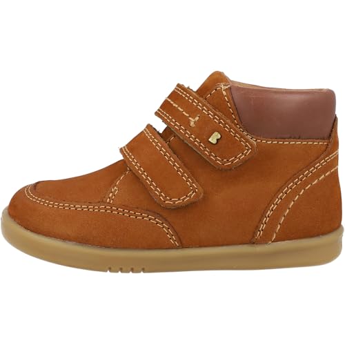 Bobux i-Walk Timber Mustard Boots, Water-Resistant Leather, Padded Collar, Adjustable Straps4