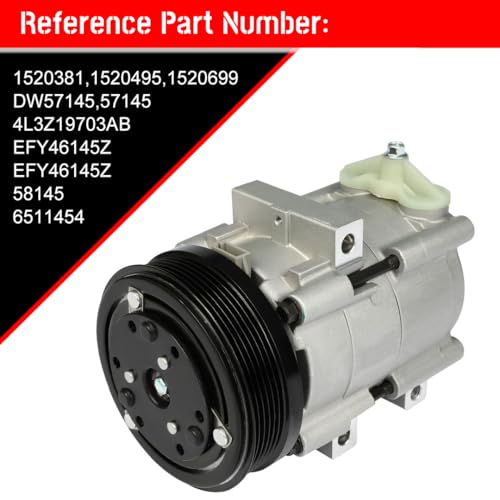 Image of CCIYU AC Compressor w /Clutch for Ford Contour for Ford Escape 1995-2007