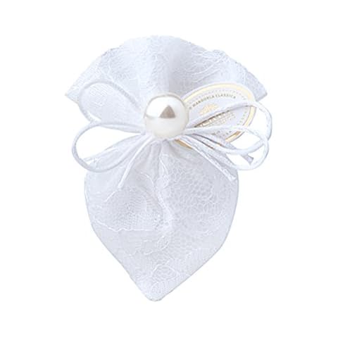 Hervit WHITE HEART BAG 10CM C/PEARL Cover