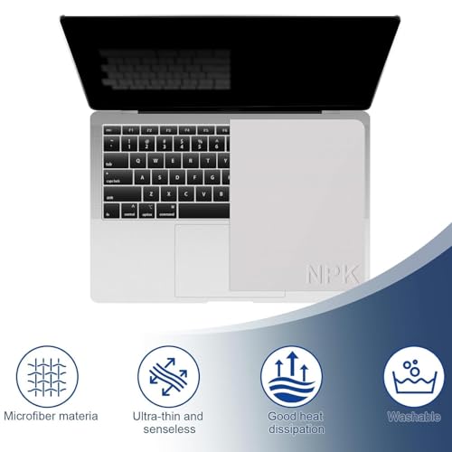 2-Teiliger Bildschirm Tastatur Abdruckschutz, Schutzset für Laptop-Tastaturen und Displays – Mikrofaser Reinigungstuch (34 x 22,5 cm) für MacBook Pro 15 Zoll und 16 Zoll, Dell XPS, HP Envy & mehr