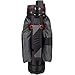 Founders Club Premium Cart Bag with 14 Way Organizer Divider Top (Charcoal and Black)