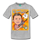 FUNnel Vision - Down With The Pew T-Shirt heather gray Youth S