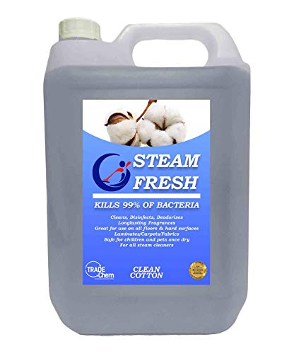 STEAM CLEANING DETERGENT SOLUTION - CLEANER FLUID 5L (CLEAN COTTON)