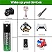 18650 Rechargeable Battery 9900mAh Button Top 4 Pack 3.7Volt Li-ion Battery for LED Flashlights Headlamps