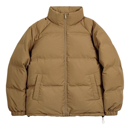 Veste bouffante baggy homme le manteau col montant idéal pour vos sorties