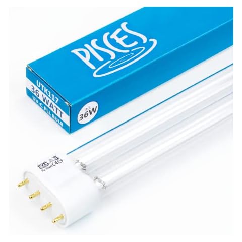 Pisces 36w (watt) PLL Replacement UV Bulb Lamp for Pond Filter UVC Cover
