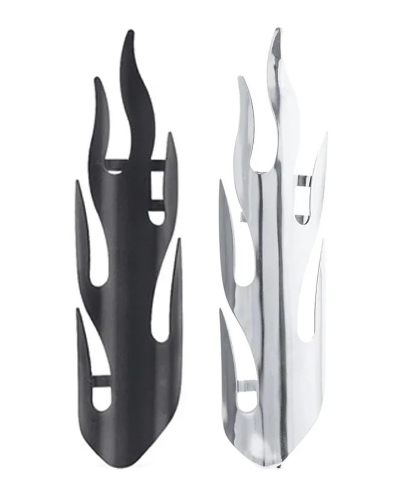 Scudo termico moto Accessorio Per Moto Tubo Di Scarico Silenziatore Scudo Termico Copertura Protettore Accessori Protezione Per Chopper Per Cruiser