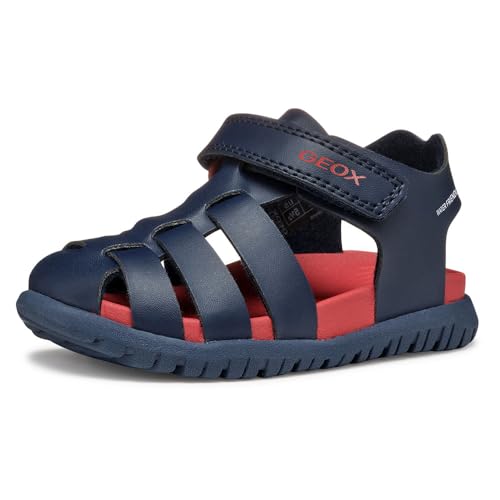 Geox Jungen B Fusbetto Bo Sandal, Navy, 26 EU