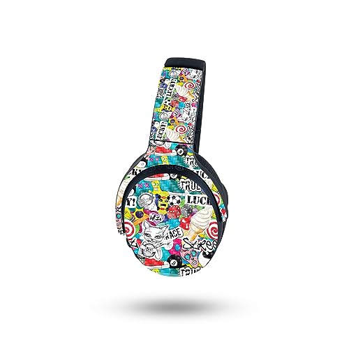 Image of MightySkins Skin Compatible with Skullcandy Crusher ANC 2 - Puppy Fall | Protective, Durable, and Unique Vinyl Decal wrap Cover | Easy to Apply, Remove, and Change Styles
