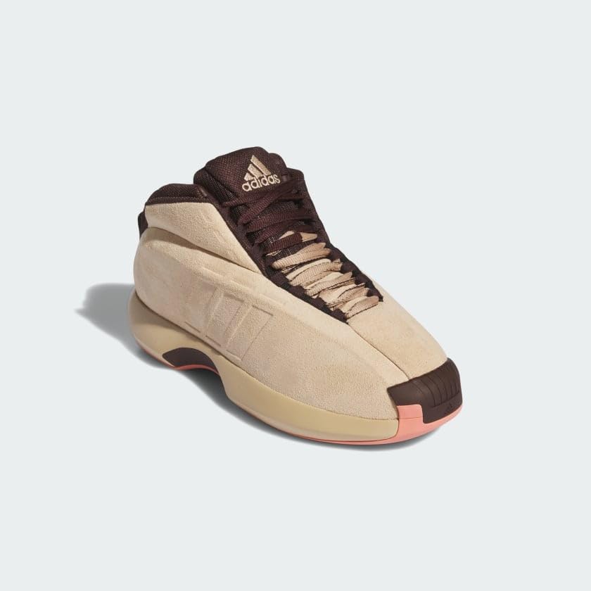 adidas Mens Crazy 1 Basketball Sneakers Shoes - Beige4