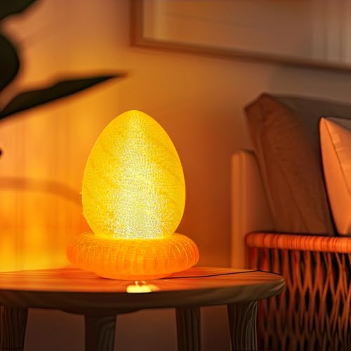 Image of IEMAI Clear PLA Filament 1.75mm Orange 1kg, Glossy Transparent Finish 3D Printer Filament Up to 600mm /s High Speed Printing for Lampshades, Home Decor & Creative DIY