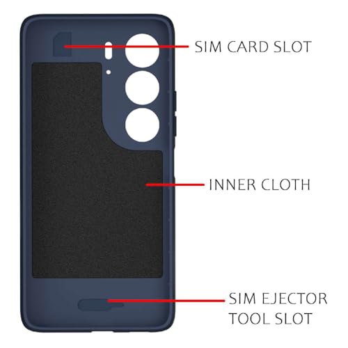 Image of Shockproof Case for Realme C75 4G | Full Camera Protection | TPU Flexible Back Cover for Realme C75 4G (Steel Blue)