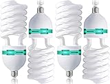 LimoStudio [4 Pack] 85W 5500K CFL, Compact Fluorescent Light Bulb for Photography Studio, Day Light Balanced Pure White, AGG3232