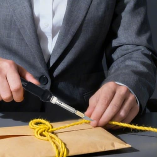 Afantti 31 Teile Elektrisches Heißmesser Schneiden Werkzeugsatz Set | 23 Klingen | Einstellbare Temperatur | für Schaumstoff Kunststoff Stoff Seil Bastelarbeiten Schnitzen