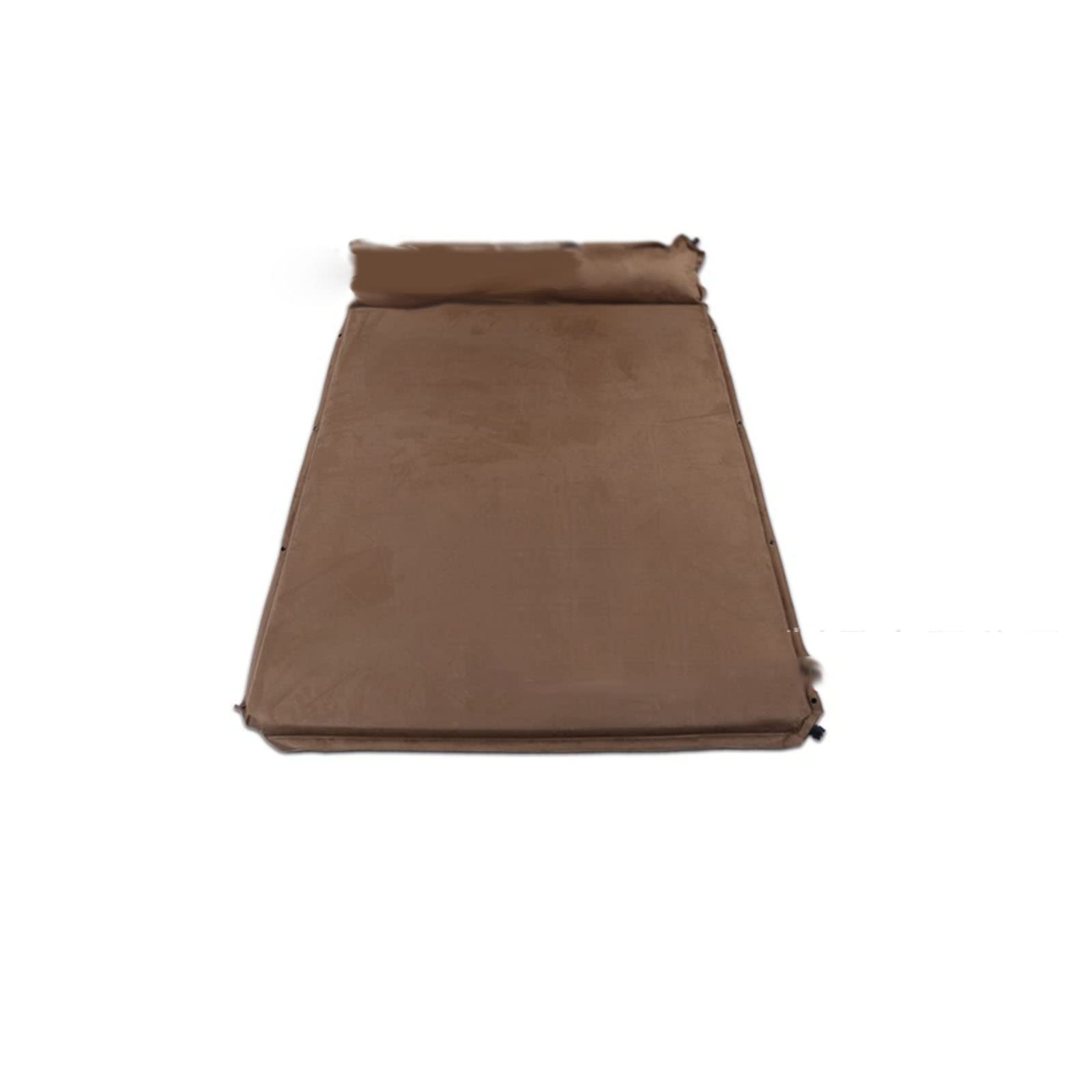 Cuscino da Campeggio Ispessito per Esterni Cuscino in Spugna Doppio Cuscino Gonfiabile Tappetino da Picnic da Campeggio (Khaki)