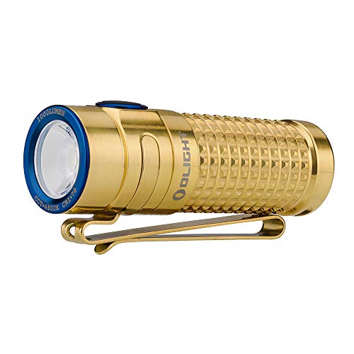 OLIGHT(オーライト) S1R BATON II限定版 チタン/Ti ハンディライト クリスマス 1000ルーメン 充電式 フラッシュライト LED懐中電灯 ハンディライト 電池IMR16340