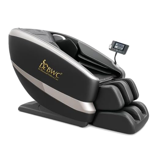 DR BWC Zero Gravity Massage Chair Recliner – Full Body Tuina Massage with 18 Rollers, 16 Auto Programs, Back Heat, Foot & Calf Massage, Bluetooth Speakers, LCD & Voice Control