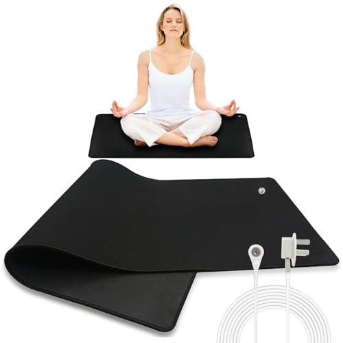 MADGININE 33x100cm Grounding Mat UK,Earthing Mat Grounding Mat Earthing Sheets Grounding Mat for Improving Sleep-Improve Your Sleep and Recovery with the Grounding Mat