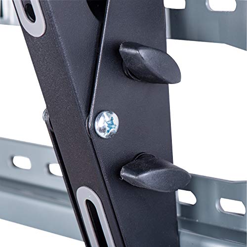 Amazon Basics - Soporte de pared ajustable e inclinable con brazo cóncavo, para televisión, de 127 a 215,9 cm (50-85"), gama Performance