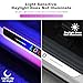 Car Door Sills Led Magnetic, Custom Logo Or Text Led Door Sills for Car, 7 Colors/28 Change Modes Car Pedal Lights, Auto-Sensing, Car Door Welcome Courtesy Lights